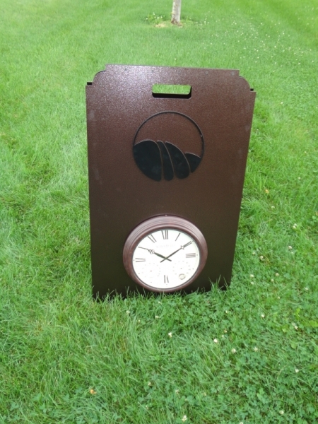 A-Frame Range Clock -Keowee Falls