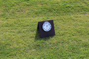 A-frame driving range clock -Cordillera Ranch