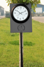 Clock Sign -Country Club of Misouri