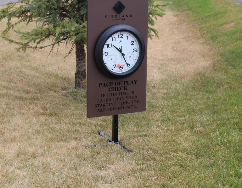 Driving Range Clocks -Kierland