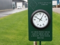 Driving Range Clock Sign Sand Ridge