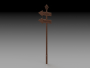 Arrow-Directional-Square-Bar-Sign