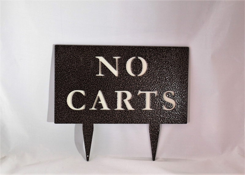 Cart Directional Sign -Mountaintop