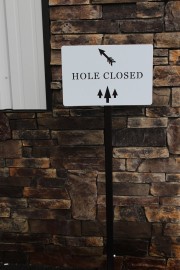 Directional Sign for GOlf Courses -The Northwood Club