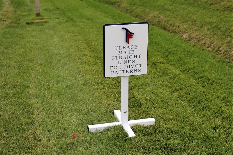 Golf Course Directional SIgns -Trinity Forest