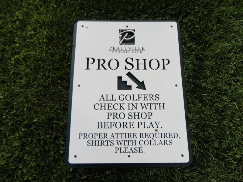 Golf Course Directional Signage -Prattville