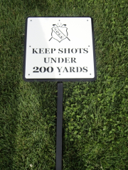 Golf Course Signage -Skagit