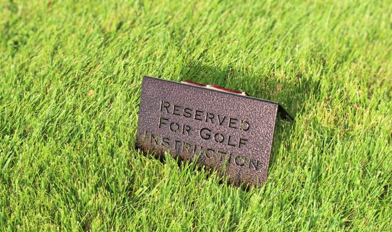 Golf teaching signs -Frenchman's Reserve