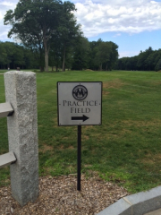 Manchester Practice Facility Signage