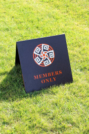 Members Only Sign -Whirlwind GC