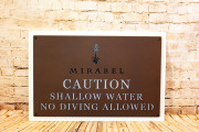 Pool Signs -Mirabel 3