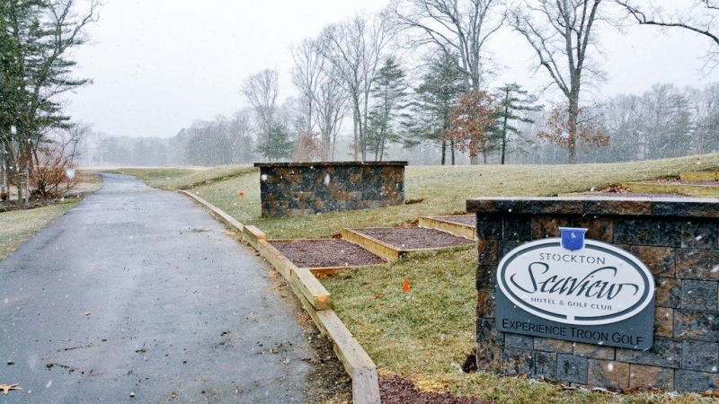 Golf Course Entry Signs -Seaview