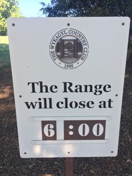 Range-Sign-Wykagel