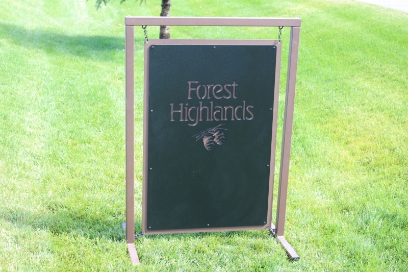 Driving Range Signs Forest Highlands (2)