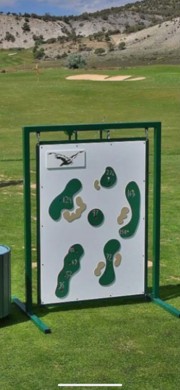 Hanging Range Layout Sign -EAGLE