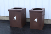 Garbage Can Enclosures -Troon CC