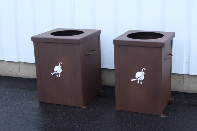 Garbage Can Enclosures -Troon CC