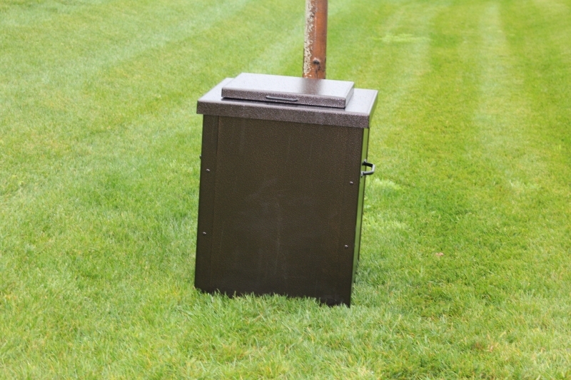 Trash Can Enclosure -Frenchman's Reserve