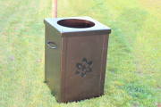 Trash Cans for Golf Courses -Wachesaw