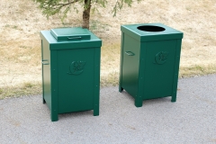 Driving Range Trash Enclosures -Mayacama