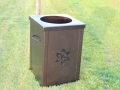 Trash Cans for Golf Courses -Wachesaw