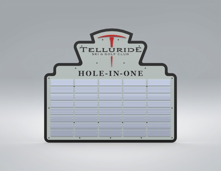 2021-Telluride-Hole-In-One-Plaque