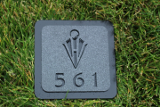 In-Ground Yardage Markers -Hidden Valley