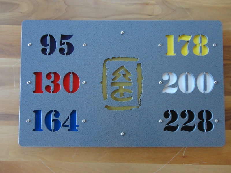 In-Ground Yardage Markers Large