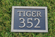 In-Ground Yardage Plates -Blue Jack National