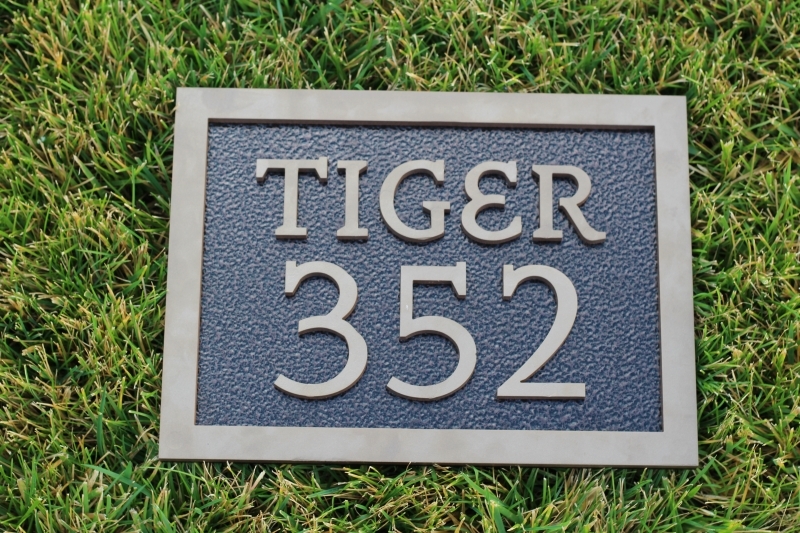 In-Ground Yardage Plates -Blue Jack National