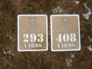 In-Ground Yardage Plates--Seaview