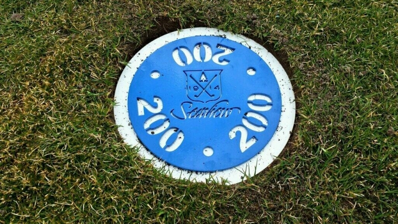 In-Ground Yardage Plates -Seaview