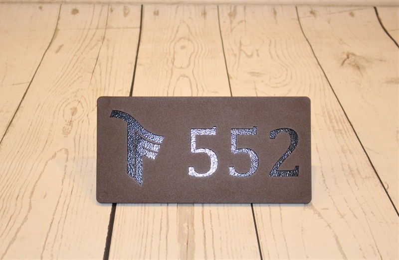 In-ground Yardage Plate -Trinity Forest