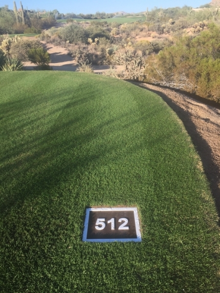 Yardage Plates -Troon Country Club