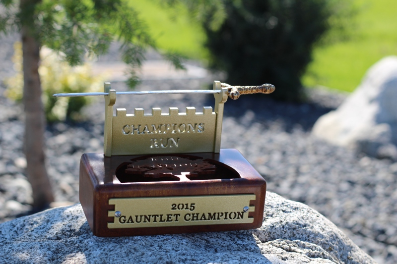 Golf Tournament Trophies -Champion Run