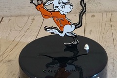 Swinging-Bevo-Trophy-University-of-Texas-Golf-Club