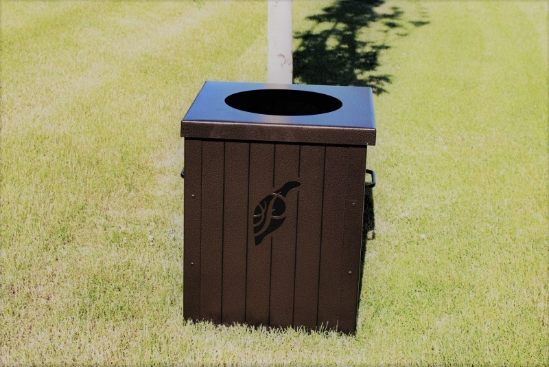 Garbage Can Enclosures TEAK -Ptarmigan