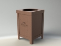 Garbage Cans for Golf Courses