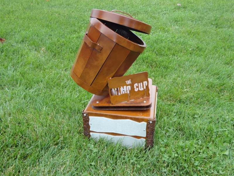 Custom Perpetual Trophy -Dump Cup