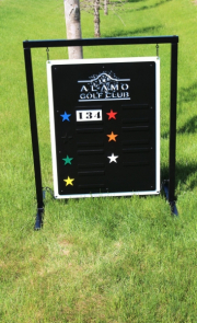 Driving Range Sign -Alamo GC