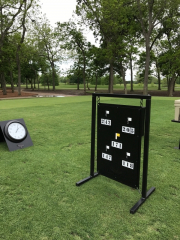 Yardage Sign -Shadow Hawk 2