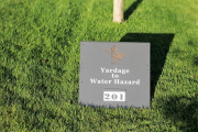 Yardage Signs Chester Valley