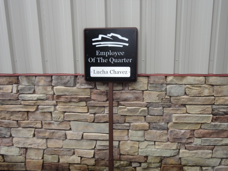 Custom Golf Course Signage -Parking Lot