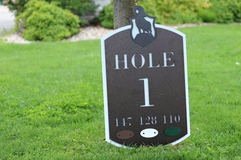 Custom Tee Sign==USGA