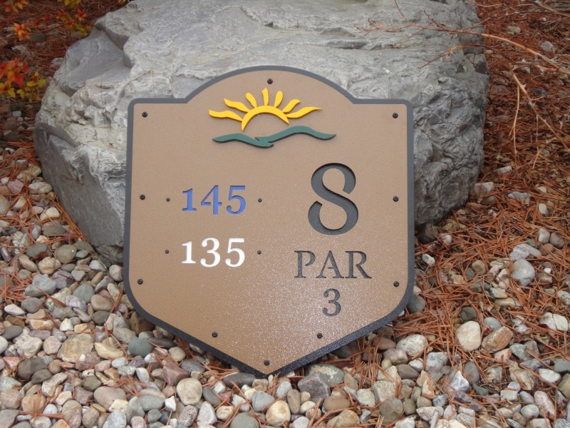 Golf Tee Sign -North Links