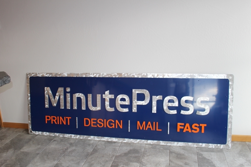 Minute Press Sign