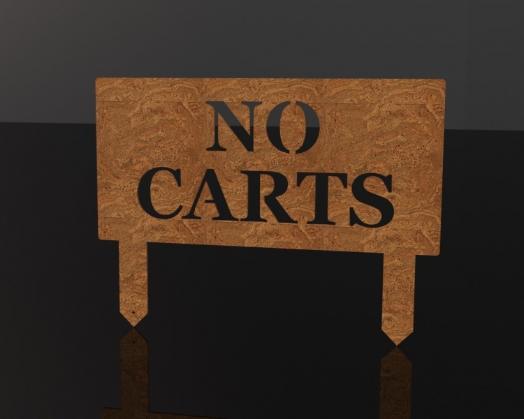 No Carts - Upright