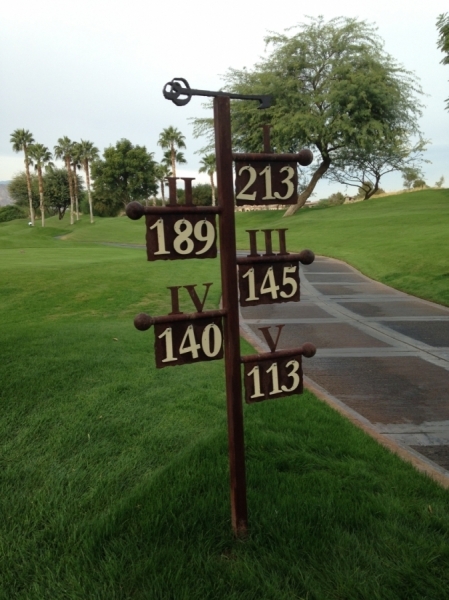 Par 3 Sign -Hideaway