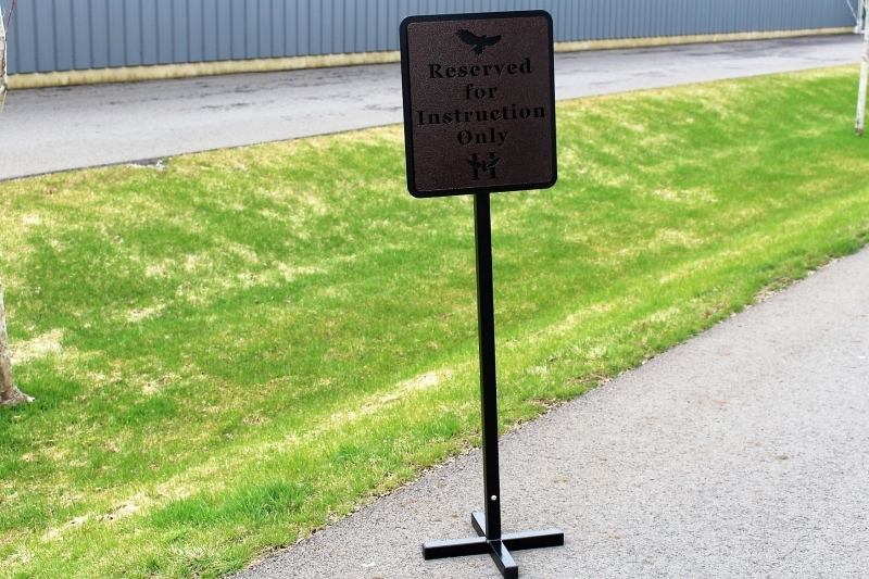 Reserved For Instruction Signs -Shadow Hawk