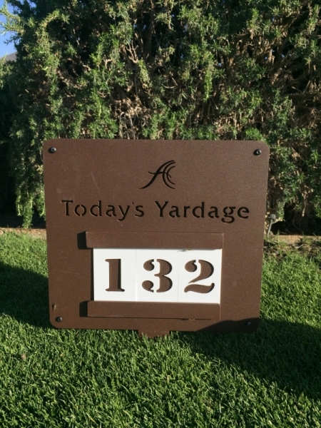 Par 3 Signs for Golf Courses -Anthem